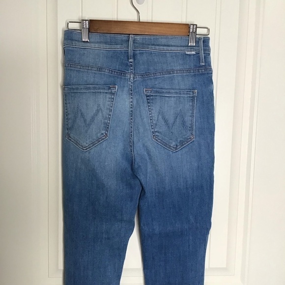 MOTHER The Swooner Ankle Slice in Lemonade And Lies Size 27. - Picture 7 of 10
